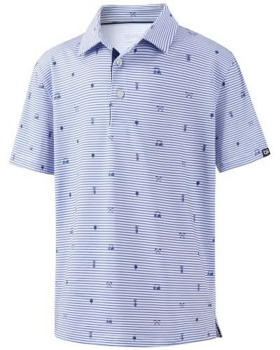 Boys' Short-Sleeve Striped Polo Shirt 6Y: $16.99 Boys' Short-Sleeve Striped Polo Shirt 6Y: $16.99