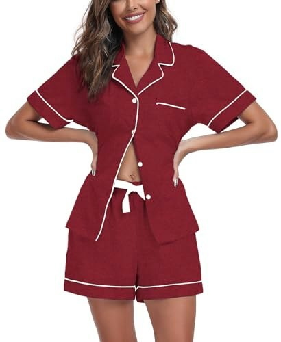Colorfulleaf Women's Cotton Pajama Set: $32.29 Colorfulleaf Women's Cotton Pajama Set: $32.29