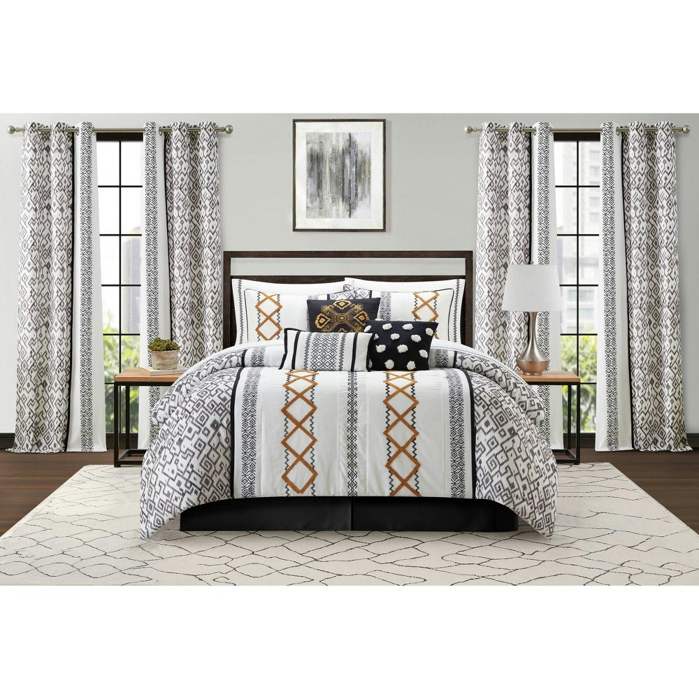 Nanshing Anthony 15-Piece Queen Comforter Set: $241.99
