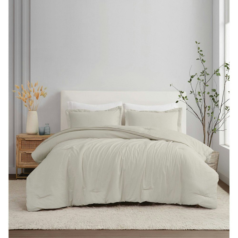 Brooklyn Loom 3-Piece King Flax Linen Comforter Set: $174.99 Brooklyn Loom 3-Piece King Flax Linen Comforter Set: $174.99