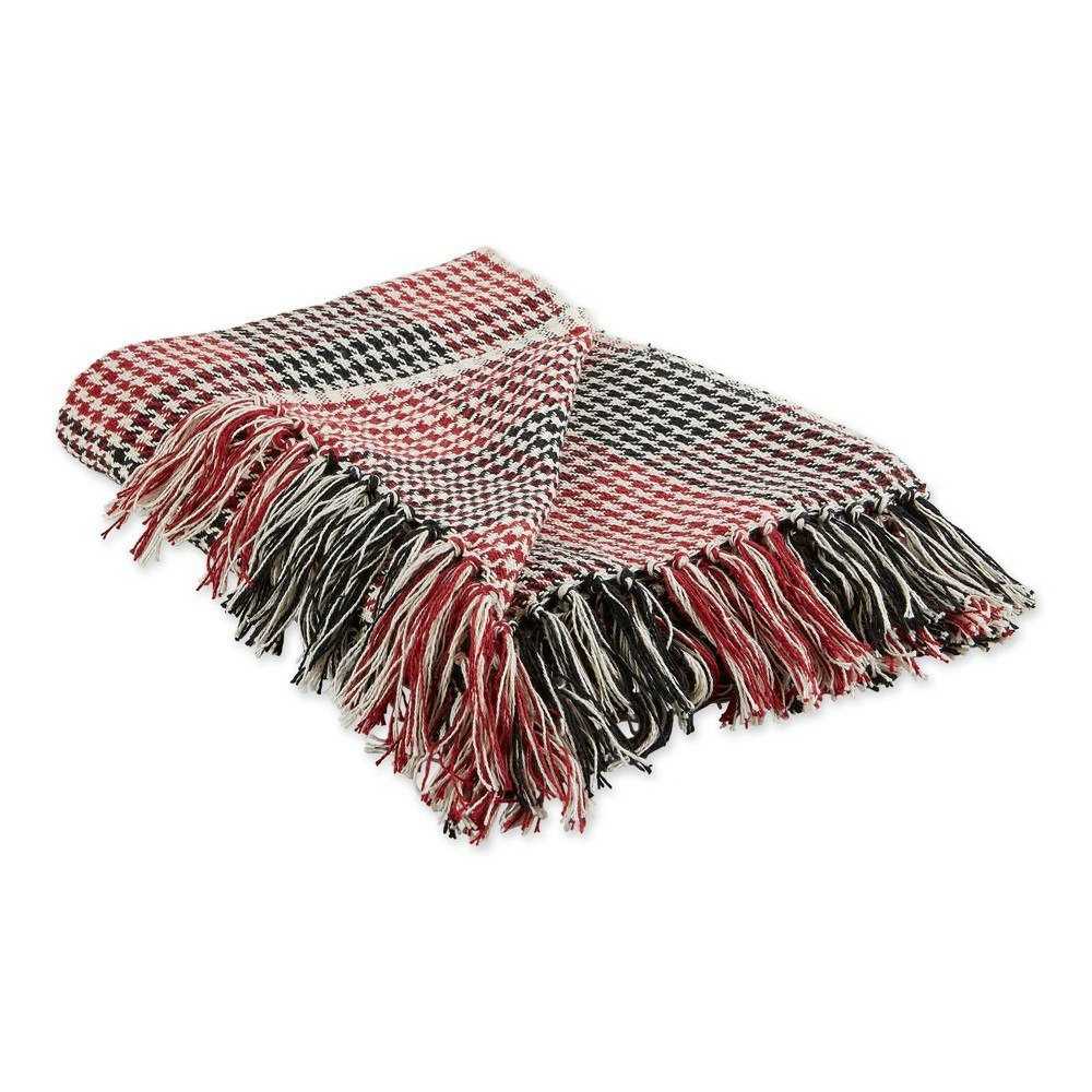 50"x60" Houndstooth Plaid Throw Blanket: $14.99 50"x60" Houndstooth Plaid Throw Blanket: $14.99