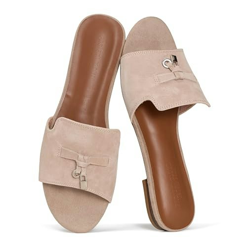 Women's Genuine Leather Flat Sandals: $37.90 Women's Genuine Leather Flat Sandals: $37.90