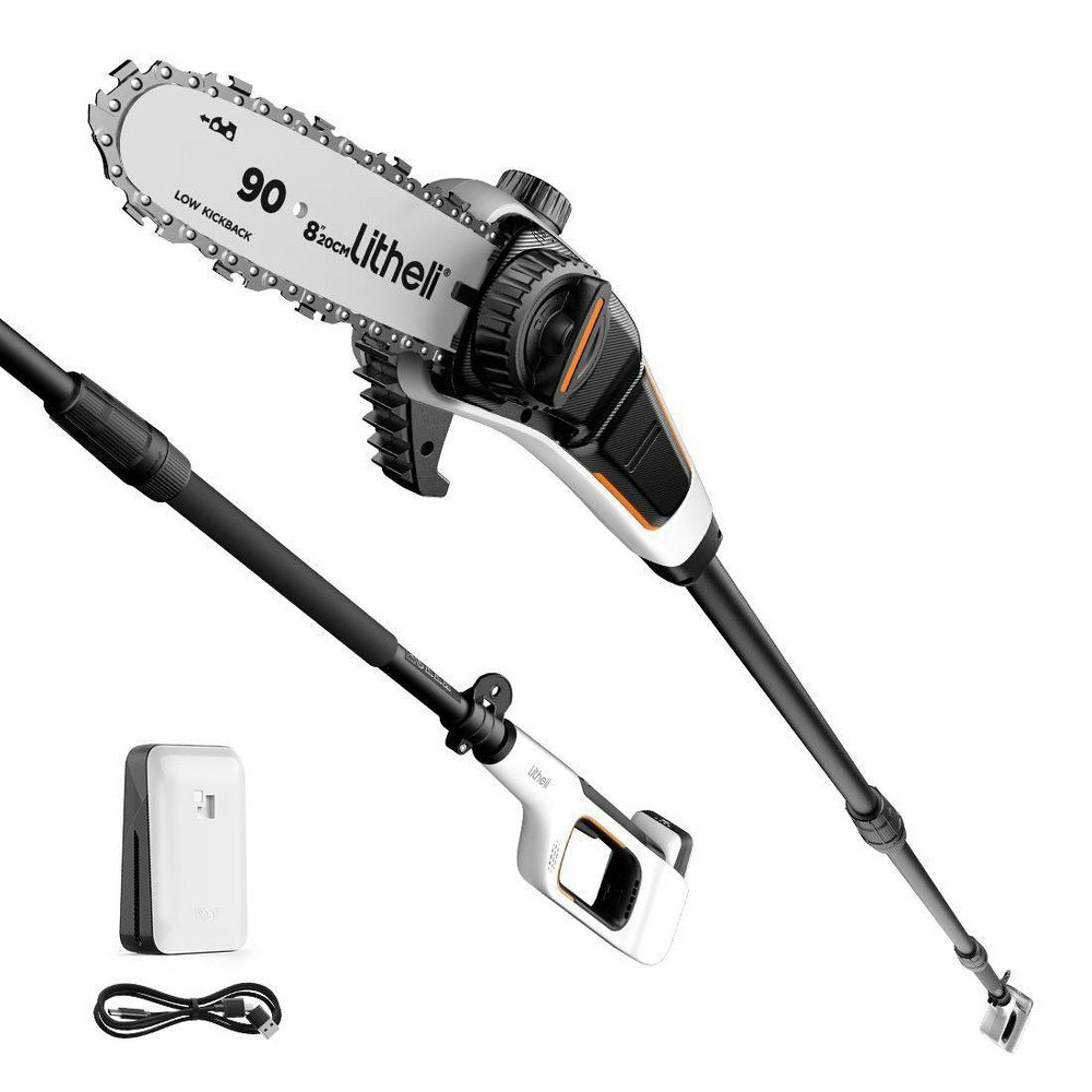 Litheli 20V 8-Inch Cordless Pole Saw: $111.99