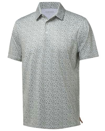 Yamxdm Men's Performance Moisture Wicking Golf Polo Shirt: $19.54 Yamxdm Men's Performance Moisture Wicking Golf Polo Shirt: $19.54