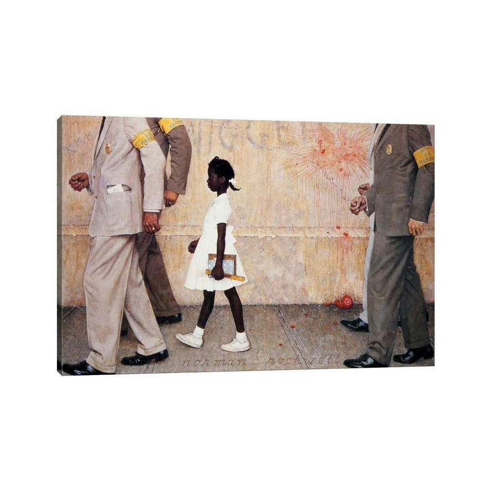 iCanvas 26" x 40" The Problem We All Live With Wall Canvas: $118.99 iCanvas 26" x 40" The Problem We All Live With Wall Canvas: $118.99