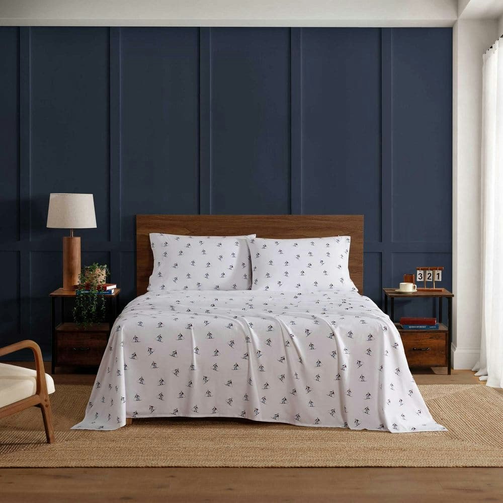 Aspen Ski Slopes Twin XL Cotton Percale Sheet Set 3-Piece: $52.34 Aspen Ski Slopes Twin XL Cotton Percale Sheet Set 3-Piece: $52.34