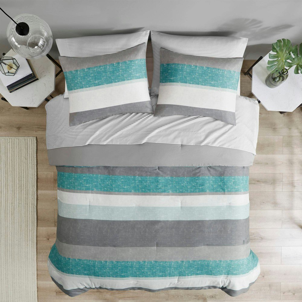 Madison Park California King Ryder 7-Piece Comforter and Sheet Set: $77.99 Madison Park California King Ryder 7-Piece Comforter and Sheet Set: $77.99