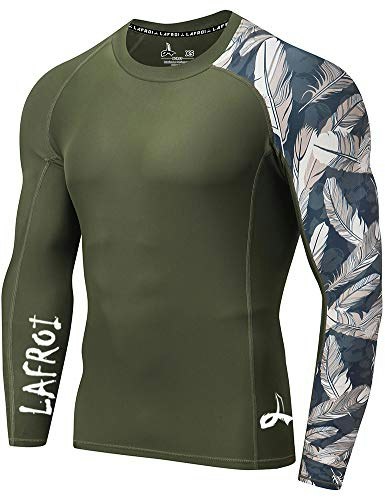 Lafroi Men's Long Sleeve UPF 50+ Compression Rash Guard: $14.99 Lafroi Men's Long Sleeve UPF 50+ Compression Rash Guard: $14.99