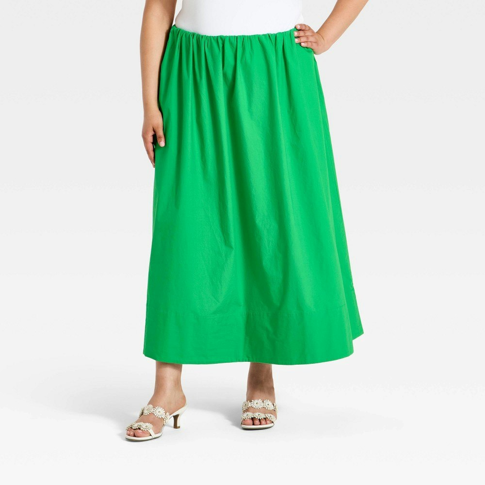 A New Day Women's Pull-On Midi Skirt: $30 A New Day Women's Pull-On Midi Skirt: $30