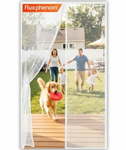 Flux Phenom 38" x 82" Magnetic Screen Door: $23.79