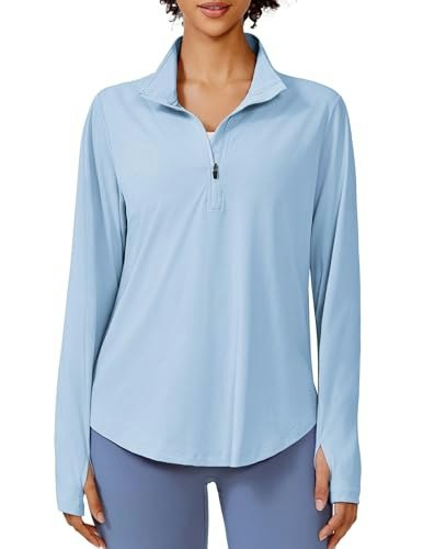 Pinspark Women's UPF 50+ Long Sleeve Sun Shirt: $14.98 Pinspark Women's UPF 50+ Long Sleeve Sun Shirt: $14.98