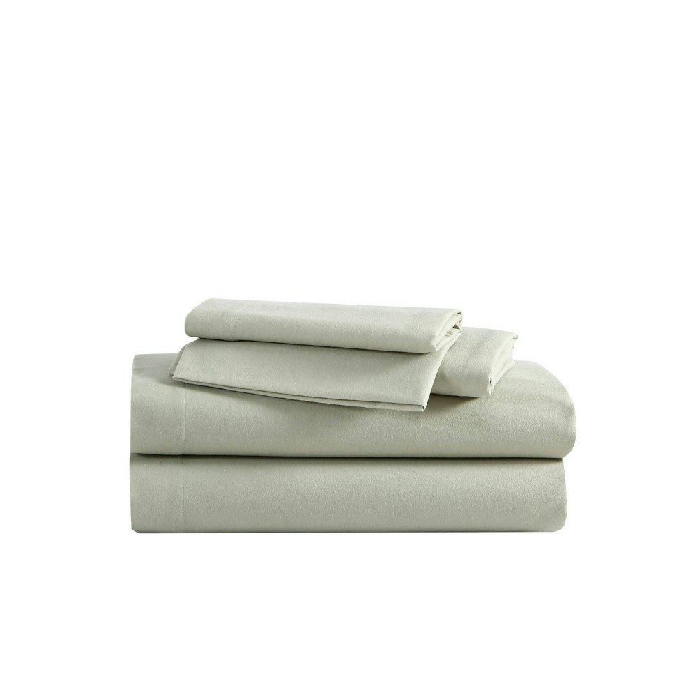 Eddie Bauer Twin Solid Flannel Sheet Set: $39.99 Eddie Bauer Twin Solid Flannel Sheet Set: $39.99