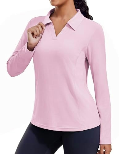 Pinspark Women's UPF 50+ Quick-Dry Athletic Polo Shirt: $14.98 Pinspark Women's UPF 50+ Quick-Dry Athletic Polo Shirt: $14.98