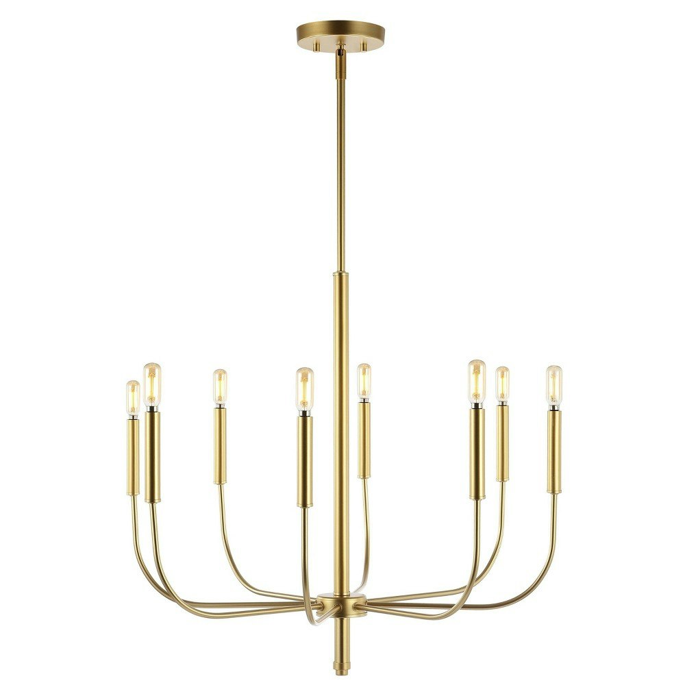 Jonathan Y 27.25-Inch 8-Light Amoros LED Chandelier: $166.99 Jonathan Y 27.25-Inch 8-Light Amoros LED Chandelier: $166.99