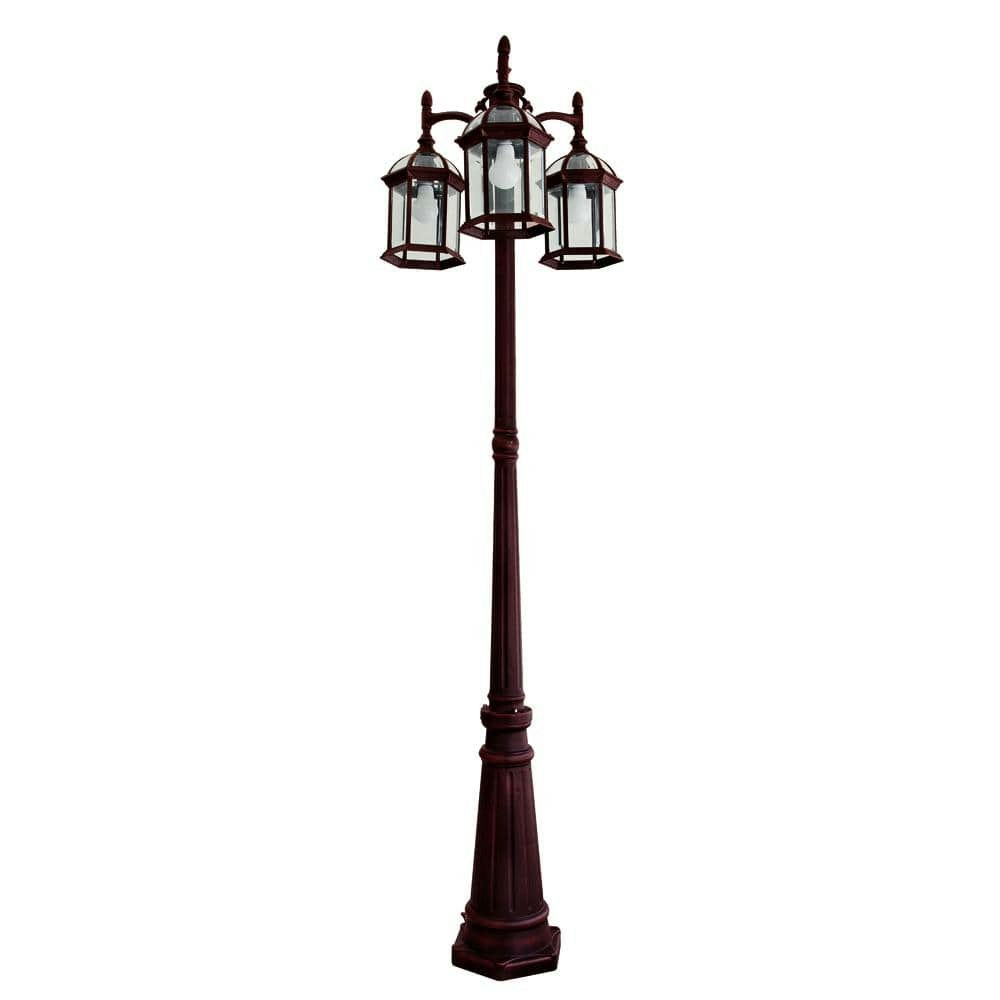 3-Head Outdoor Post Light: $159.99 3-Head Outdoor Post Light: $159.99