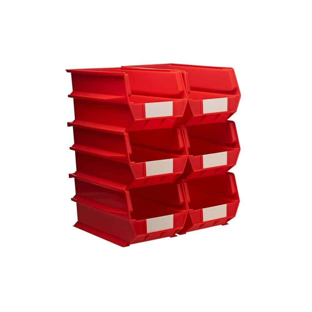 LocBin 14-3/4" x 8-1/4" x 7" Interlocking Stacking Bins 6-Pack: $96.16 LocBin 14-3/4" x 8-1/4" x 7" Interlocking Stacking Bins 6-Pack: $96.16
