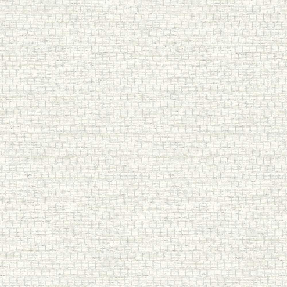 White Plaited Grass Wallpaper Sample: $1.71 White Plaited Grass Wallpaper Sample: $1.71