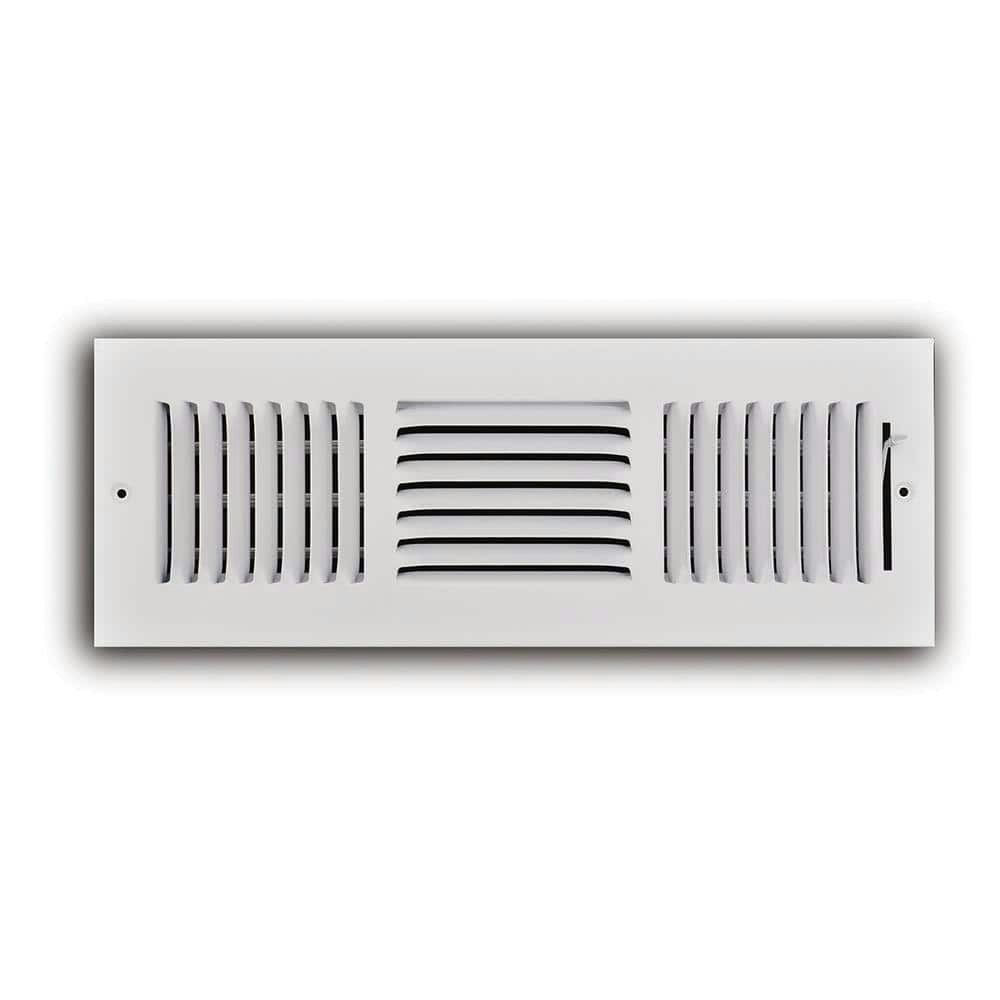 14" x 4" 3-Way Wall and Ceiling Register: $17.62