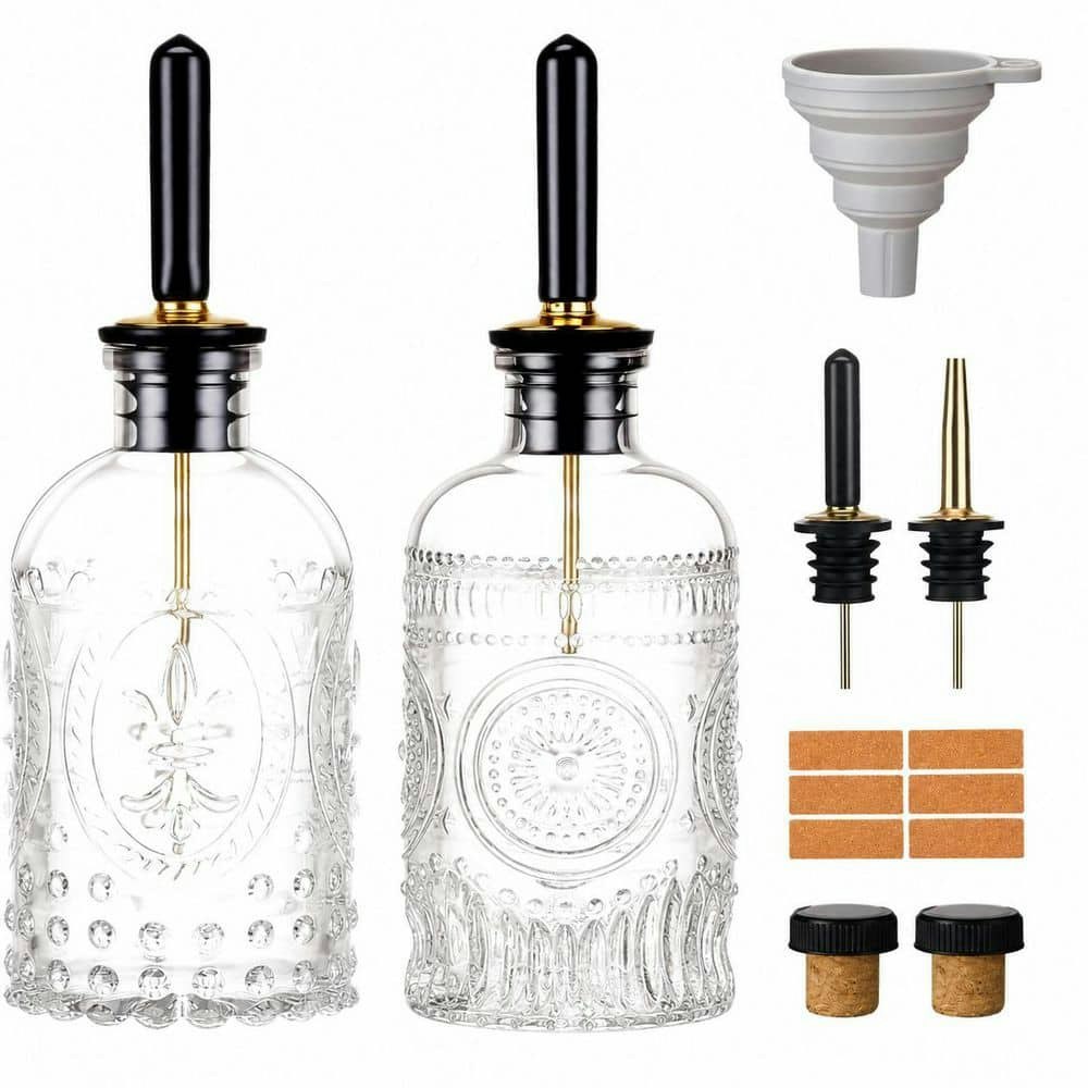 7-oz. Glass Oil Dispenser Bottle 2-Pack: $47.92