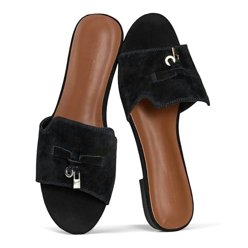 Women's Genuine Leather Flat Sandals: $37.90 Women's Genuine Leather Flat Sandals: $37.90