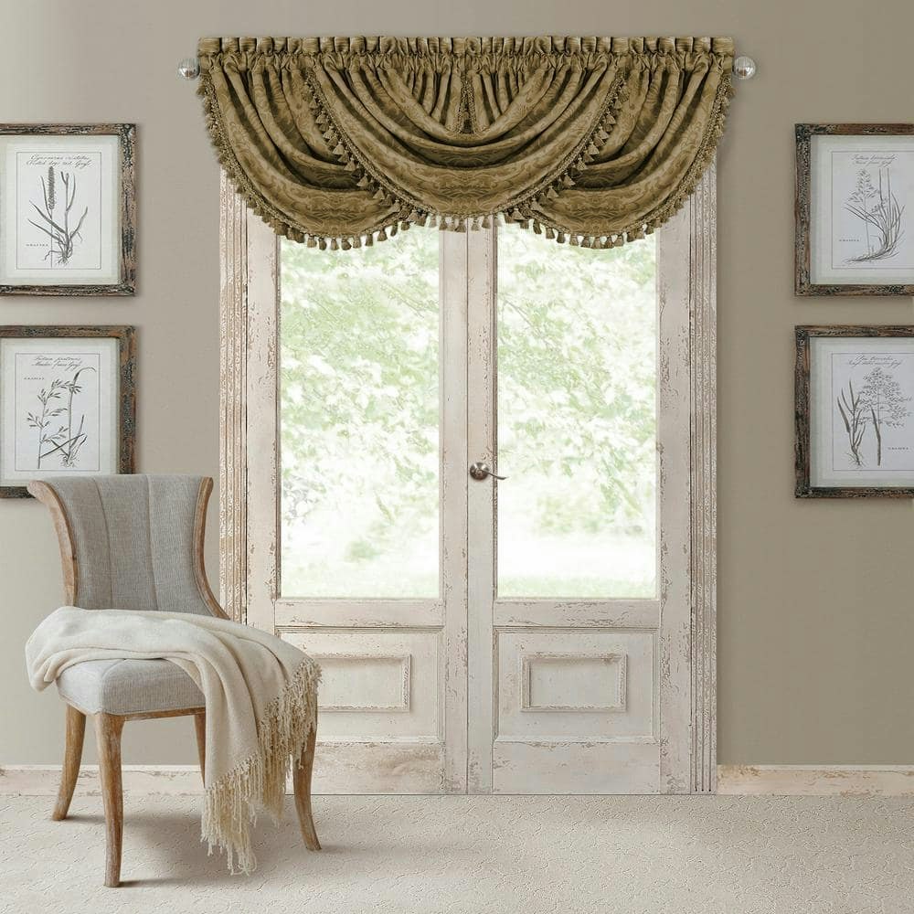 Antonia Waterfall Tassel Window Valance: $21.62 Antonia Waterfall Tassel Window Valance: $21.62