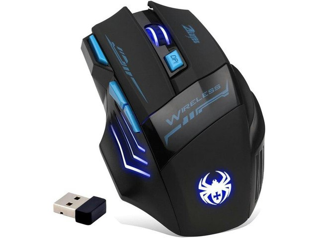 Zelotes 2.4GHz Wireless Ergonomic Optical Mouse: $35.39