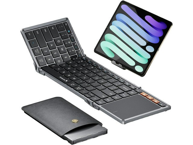 ProtoArc XK01 TP Foldable Keyboard with Touchpad: $134.89