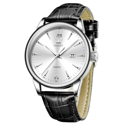 Olevs Minimalist Men's Quartz Wrist Watch: $29.42