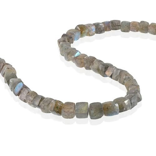 Gemshiner Labradorite 925 Sterling Silver Beaded Necklace: $50.99 Gemshiner Labradorite 925 Sterling Silver Beaded Necklace: $50.99