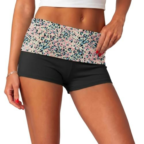 Onlystory Women's Fold Over Lounge Shorts: $12.10 Onlystory Women's Fold Over Lounge Shorts: $12.10