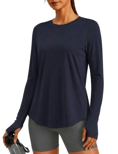 Pinspark Women's Crewneck Long Sleeve Athletic Top: $13.49 Pinspark Women's Crewneck Long Sleeve Athletic Top: $13.49