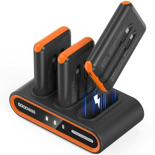 Goodaaa 10,000mAh Portable Charger 3-Pack: $54.98 Goodaaa 10,000mAh Portable Charger 3-Pack: $54.98