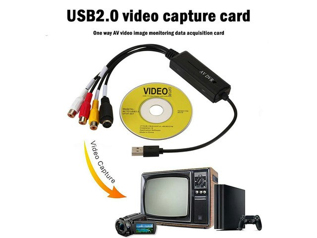 USB 2.0 Video Capture Card and RCA Converter: $22.85 USB 2.0 Video Capture Card and RCA Converter: $22.85