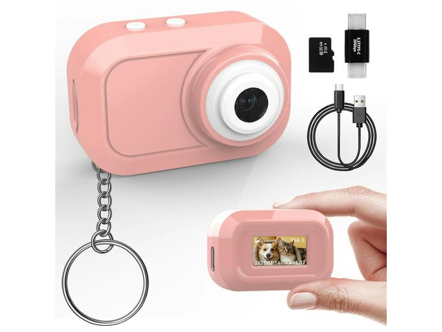 Mini Keychain 1080p Digital Camera with 16GB Memory Card: $23.99 Mini Keychain 1080p Digital Camera with 16GB Memory Card: $23.99