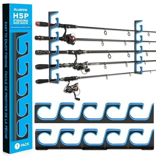 Plusinno H5P Fishing Rod Wall and Ceiling Holder: $13.59 Plusinno H5P Fishing Rod Wall and Ceiling Holder: $13.59