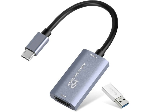 Guermok 4K HDMI to USB-C Video Capture Card: $31.55 Guermok 4K HDMI to USB-C Video Capture Card: $31.55
