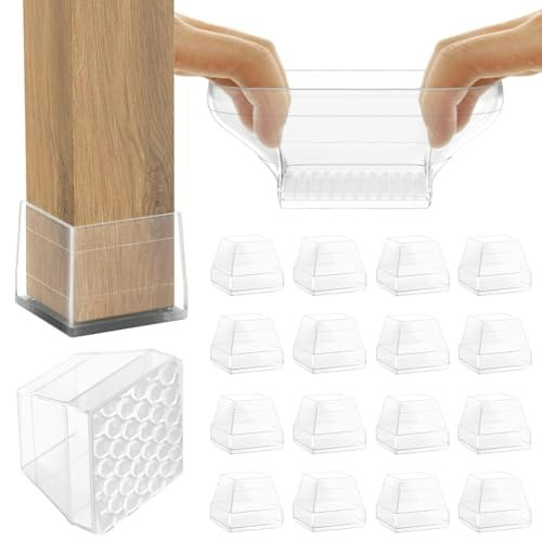 Non-Slip Square Chair Leg Protector 16-Pack: $19.54 Non-Slip Square Chair Leg Protector 16-Pack: $19.54