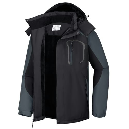 Camel Crown Men's Waterproof Hooded Ski Jacket: $42.99 Camel Crown Men's Waterproof Hooded Ski Jacket: $42.99