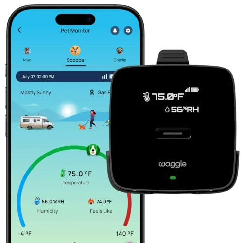 Waggle RV Pet Temperature Monitor: $79 Waggle RV Pet Temperature Monitor: $79