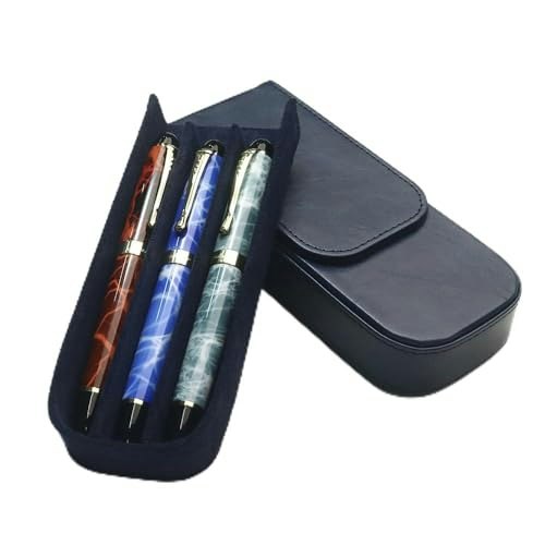 Mivlxlx 3-Slot Magnetic Fountain Pen Case: $13.31 Mivlxlx 3-Slot Magnetic Fountain Pen Case: $13.31