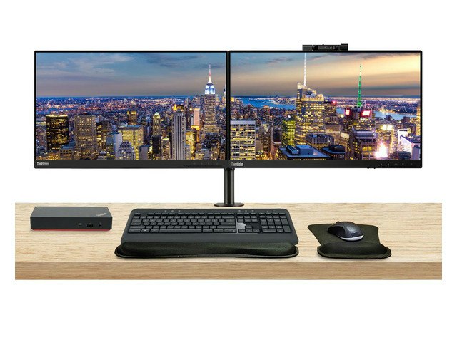 Lenovo ThinkVision T22v 22-inch Dual Monitor Bundle: $859