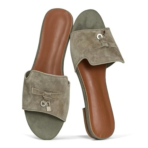Women's Genuine Leather Flat Sandals: $37.90 Women's Genuine Leather Flat Sandals: $37.90