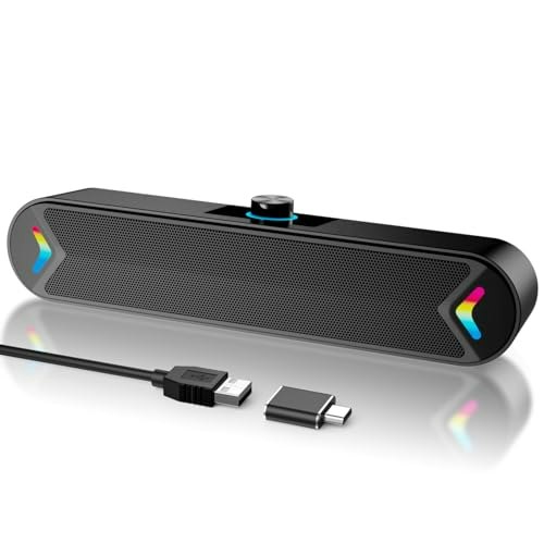 Lenrue Desktop Sound Bar Computer Speaker: $22.08 Lenrue Desktop Sound Bar Computer Speaker: $22.08