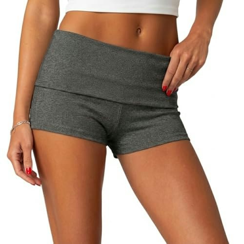 Onlystory Women's Fold Over Lounge Shorts: $9.99