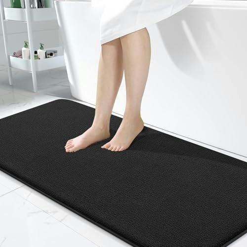 Olanly 47x24-inch Memory Foam Bathroom Runner Rug: $45.98 Olanly 47x24-inch Memory Foam Bathroom Runner Rug: $45.98