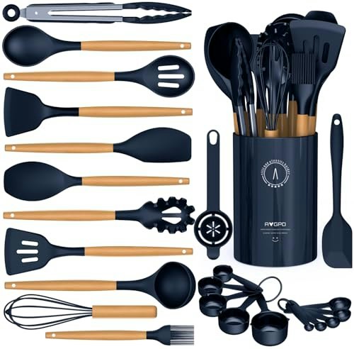 Silicone Kitchen Utensils Set: $18.69 Silicone Kitchen Utensils Set: $18.69