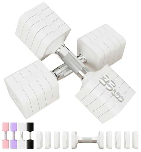 50-Pound Adjustable Dumbbell Set: $152.99 50-Pound Adjustable Dumbbell Set: $152.99
