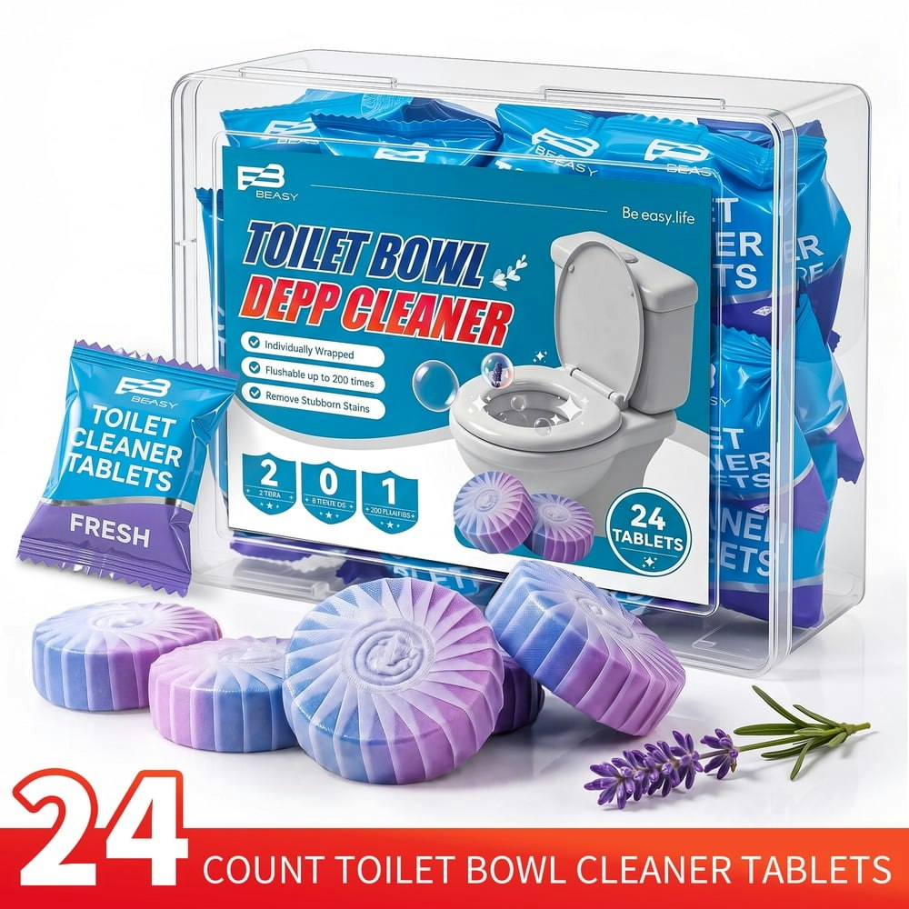 Toilet Bowl Cleaner Tablets 24-Pack: $29.98 Toilet Bowl Cleaner Tablets 24-Pack: $29.98