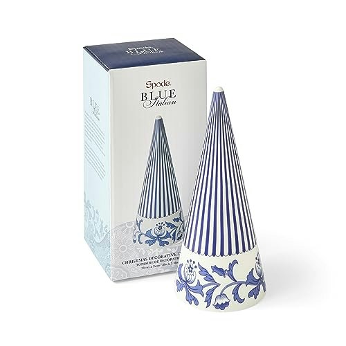 Spode Blue Italian Cone Shaped Topiary 8-Inch: $29.11 Spode Blue Italian Cone Shaped Topiary 8-Inch: $29.11