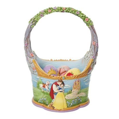 Enesco Disney Traditions by Jim Shore Snow White and the Seven Dwarfs Easter Basket Figurine: $102.96
